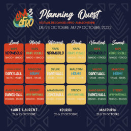 AMAFRO 3 - PLANNING OUEST