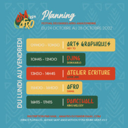 AMAFRO KIDS - PLANNING